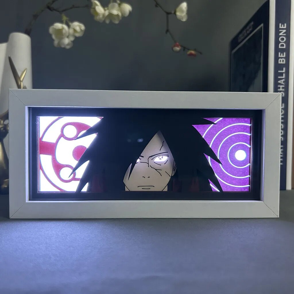 Uchiha Madara Light Box – Senpai Odyssey