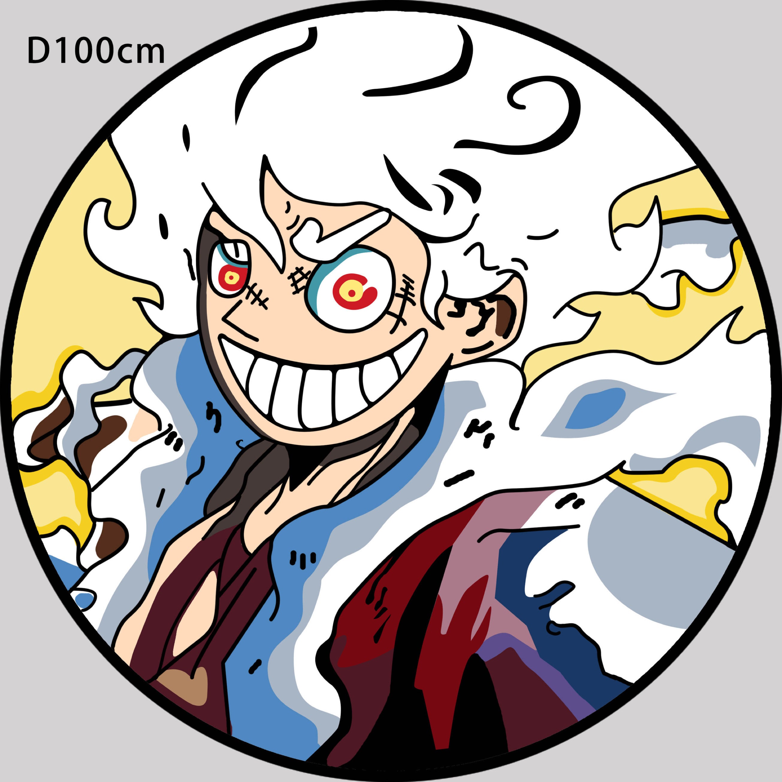 One Piece - Monkey D. Luffy Nika Rug