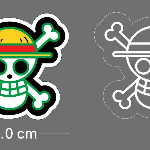 Straw Hats Jolly Roger Neon Sign