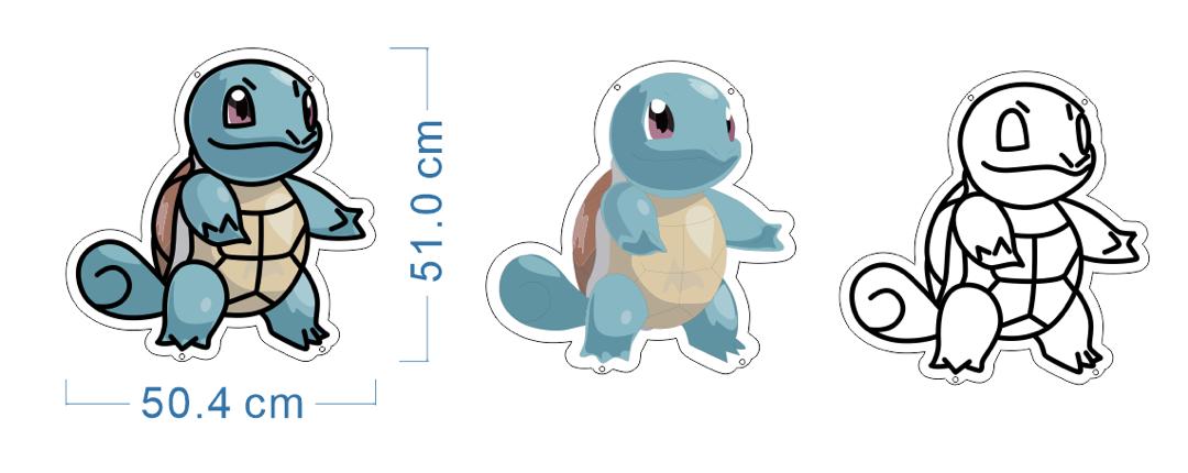 Squirtle Neon Sign
