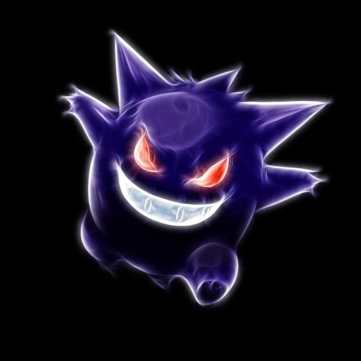 Pokemon Gengar Neon Sign