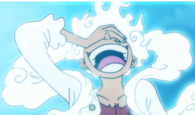 Luffy Gear 5 Neon Sign