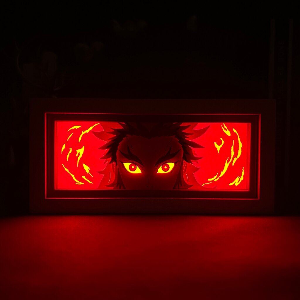 Demon Slayer Kyojuro Rengoku Light Box