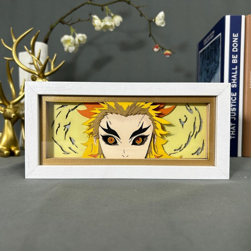 Demon Slayer Kyojuro Rengoku Light Box