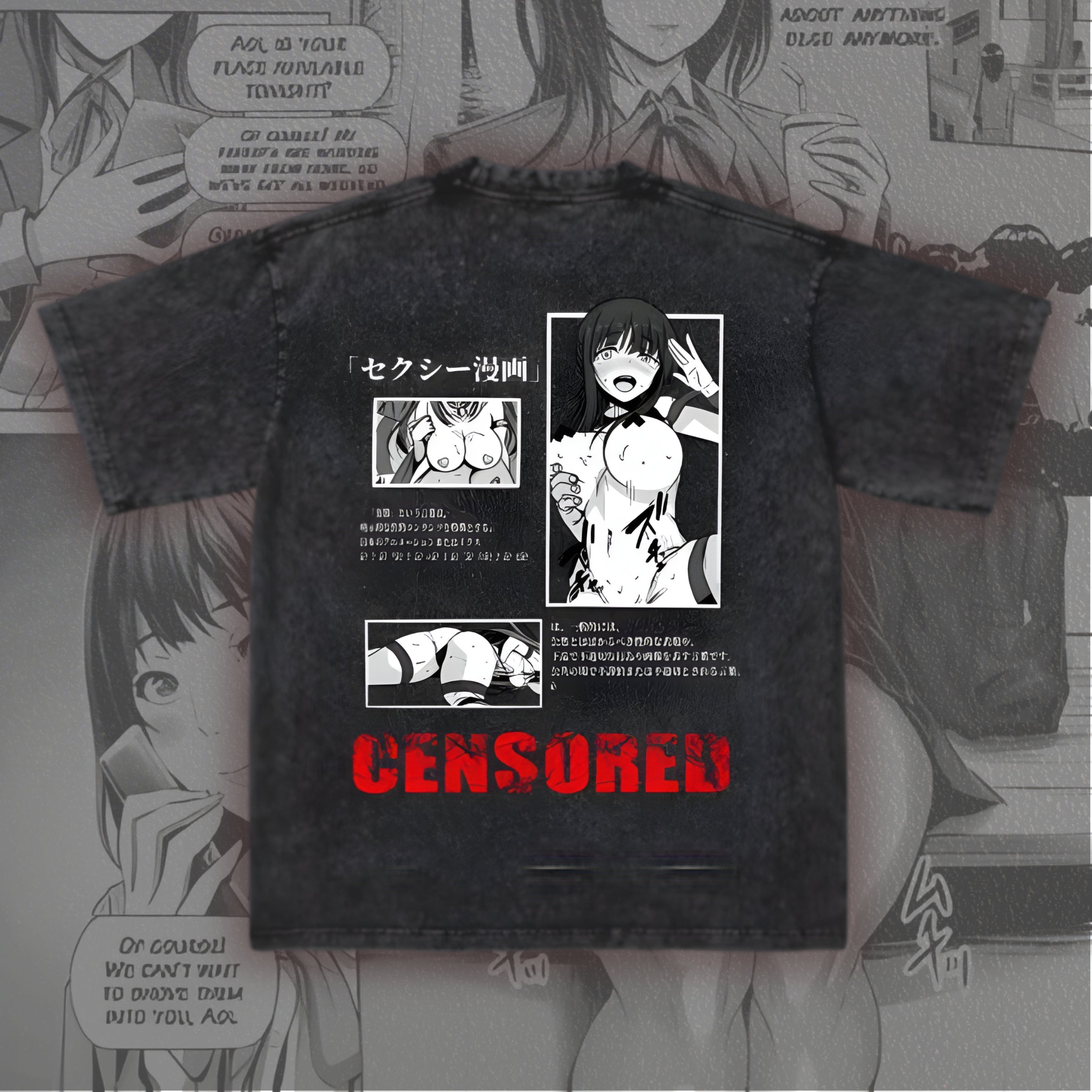 Censored Hentai - "That feels good Senpai"